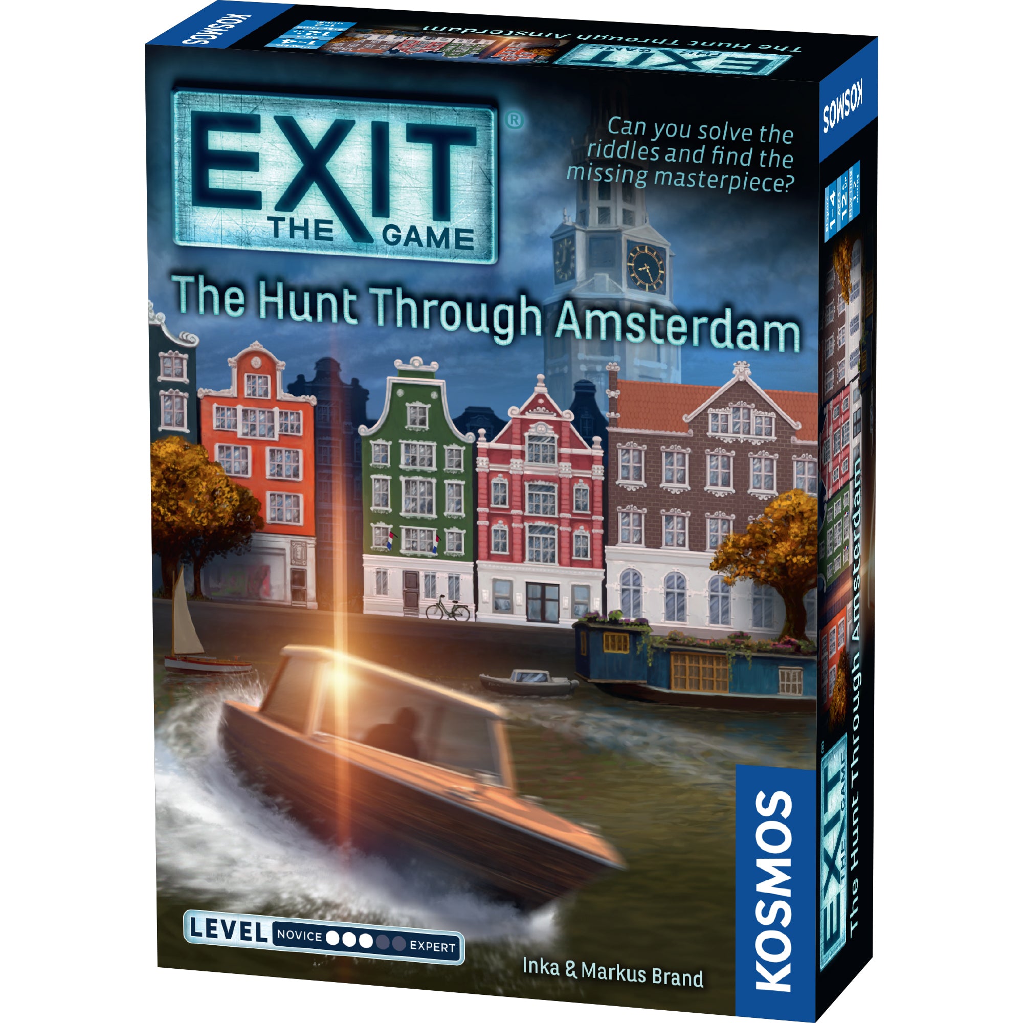 EXIT: The Game - The Hunt Through Amsterdam | Escape Room Board Game for Adults & Families | Perfect for Game Nights & Team Building