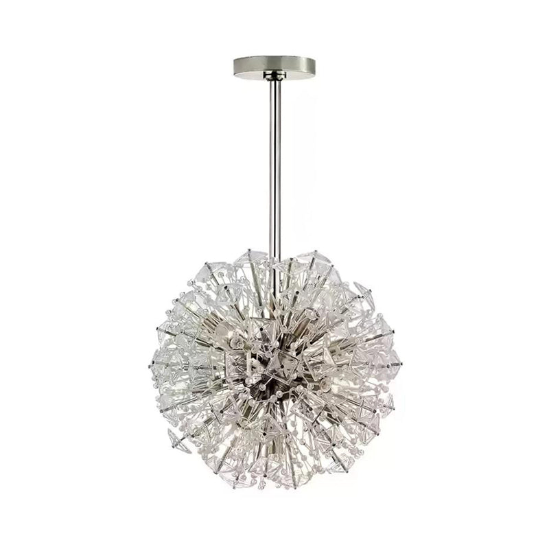 Dickinson Chandelier - Elegant Crystal Ceiling Light Fixture for Dining Room, Living Room & Bedroom | Modern Home Lighting Decor