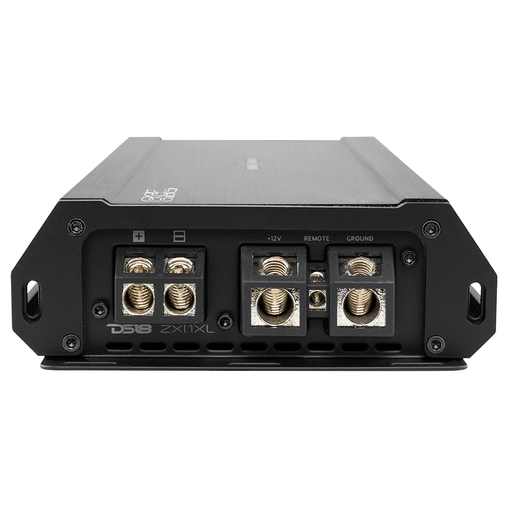 DS18 ELITE ZXI.1XL 1 Channel Class D Car Amplifier 2200W RMS @ 1 Ohm - High Power Audio System for Trucks, SUVs & Custom Car Stereo Upgrades
