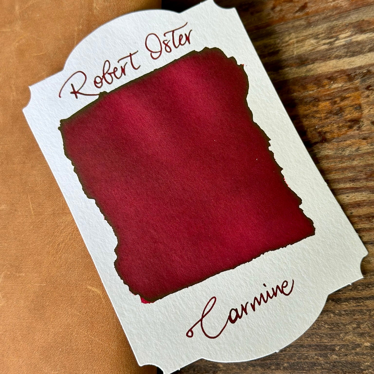 Robert Oster x Galen Carmine Fountain Pen Ink - Premium Writing Ink for Calligraphy, Journaling & Lettering - Vibrant Carmine Red Ink for Fountain Pens, Dip Pens & Art Projects