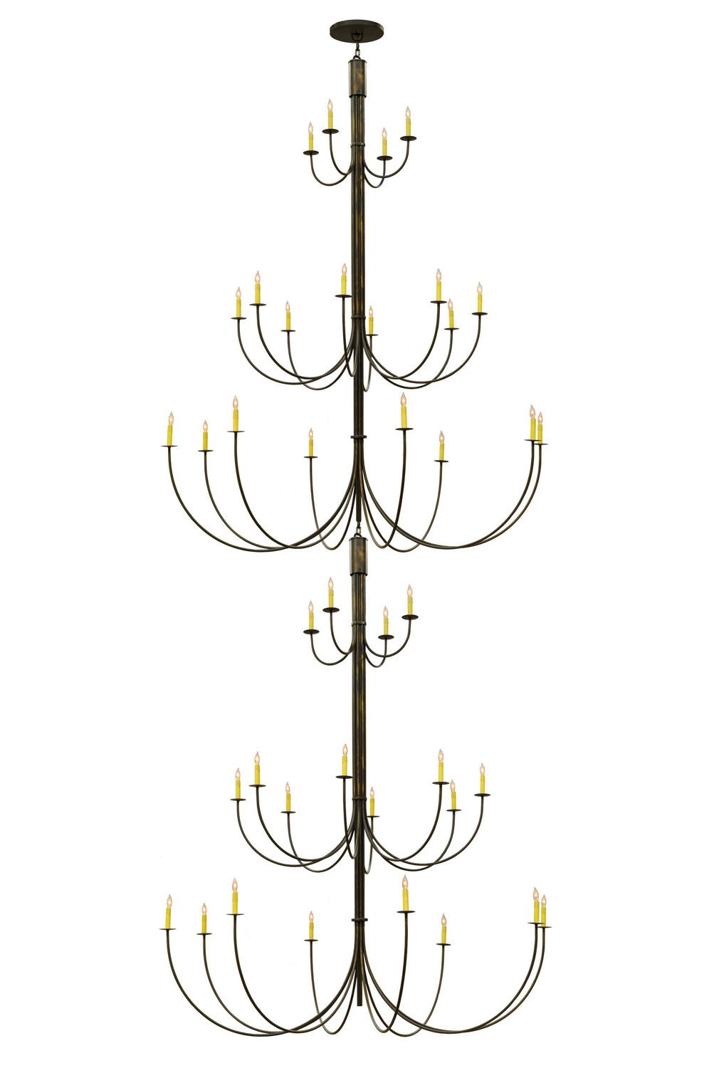 40-Light Crystal Chandelier for Dining Room - Elegant Modern Ceiling Light Fixture with LED Bulbs for Home Decor | Perfect for Dining Room, Living Room, Bedroom Lighting