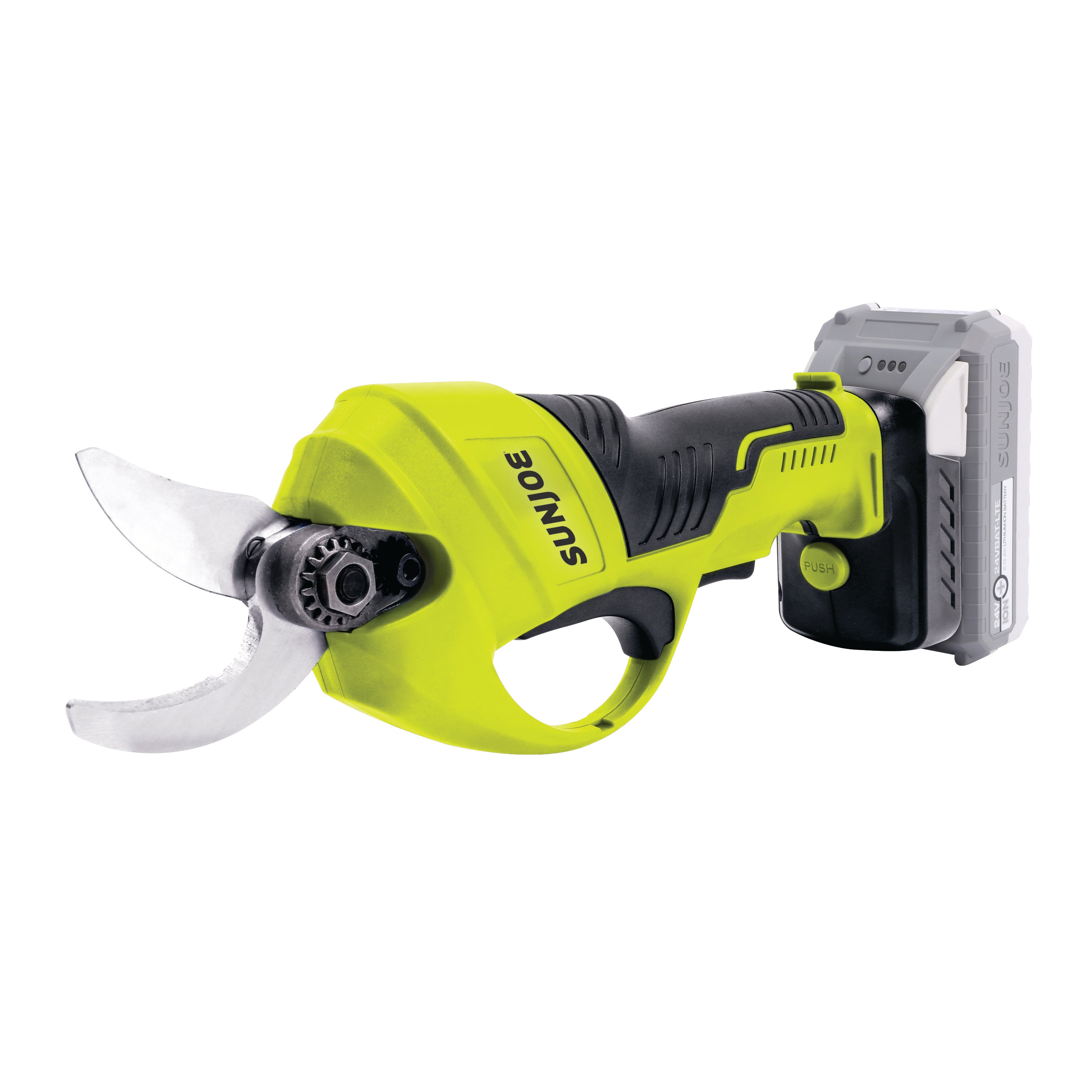 Sun Joe 24V PRN1 LTE Cordless Handheld Pruner - 80W Power with 2.0Ah Battery & Charger | Lightweight Electric Tree Trimmer for Gardening, Landscaping & Yard Maintenance