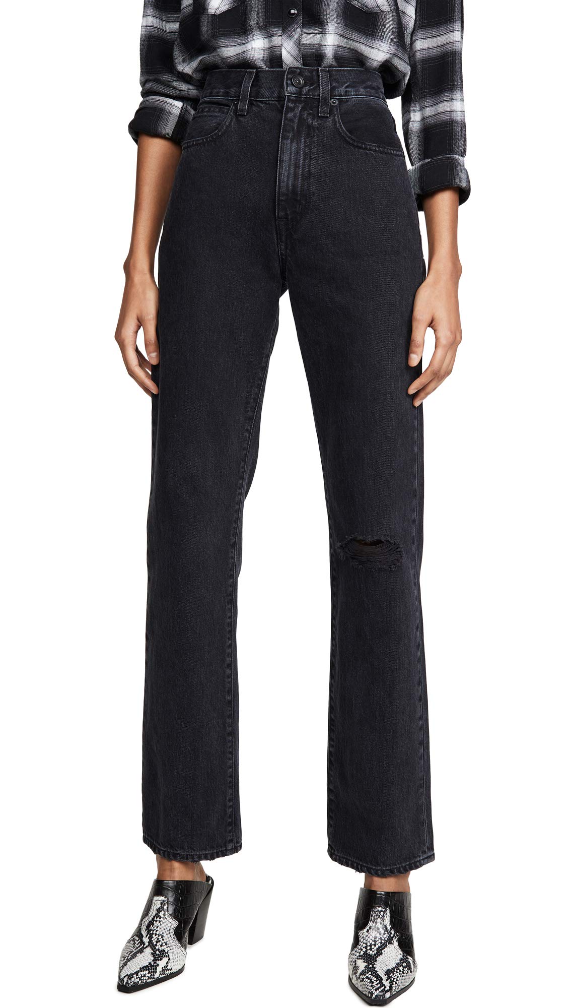 Stylish Women's High Waist London Jeans - Trendy Denim Pants for Casual Wear & Everyday Outfits | Perfect for Work, Dating & Travel