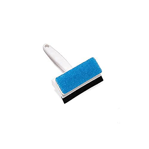 NG CREATION 2-in-1 Glass Cleaner - Double Sided Wiper Brush & Sponge for Mirrors, Tiles, Grout & Pots | Perfect for Kitchen, Bathroom & Car Window Cleaning