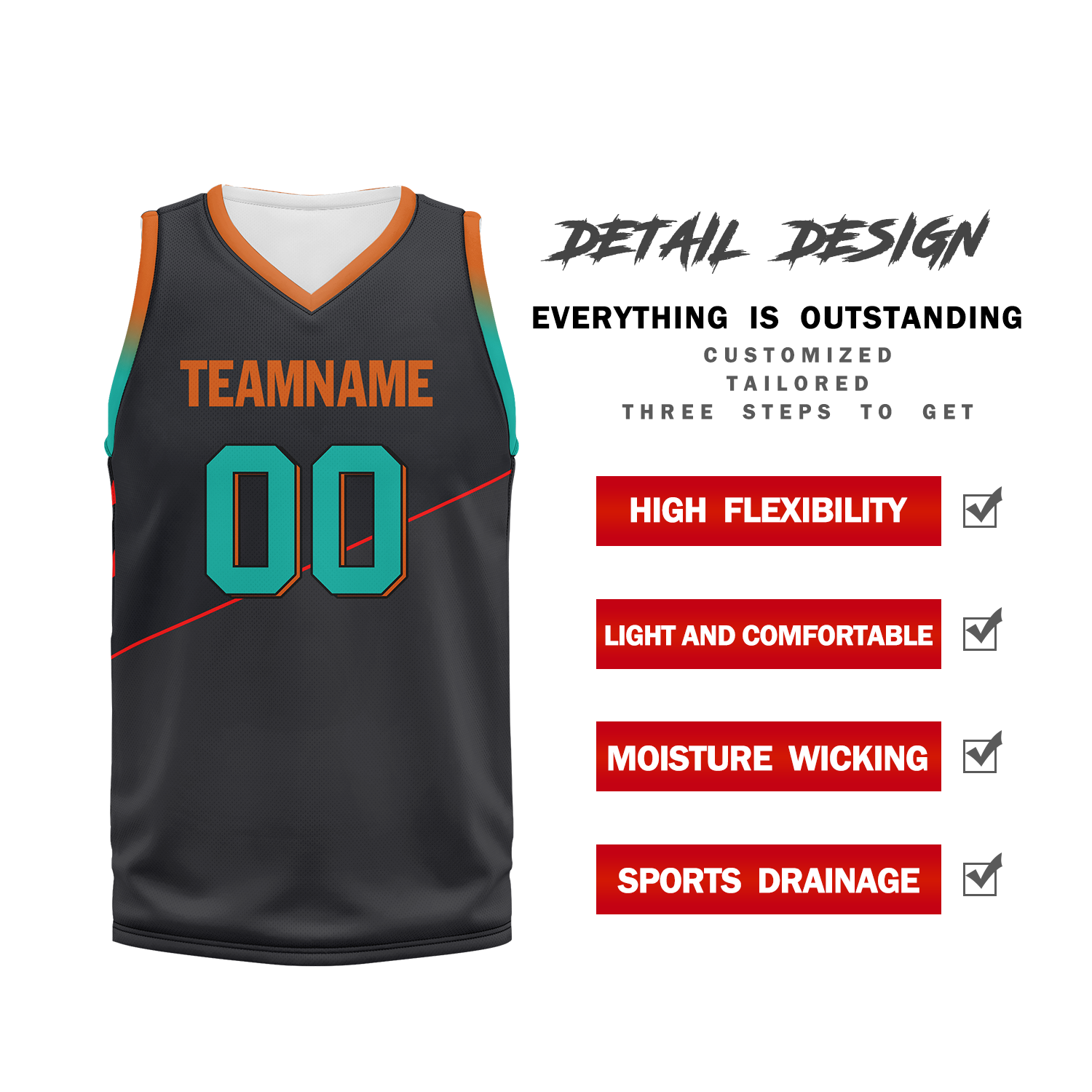 Custom Grey Classic Style Basketball Jersey BBJ01 - Breathable & Durable Sports Uniform for Men & Women - Perfect for Games, Training & Team Events