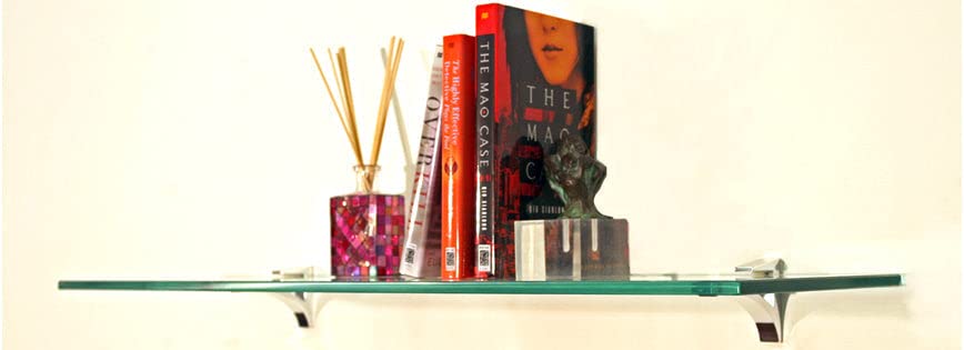 Clear Floating Glass Shelf 8
