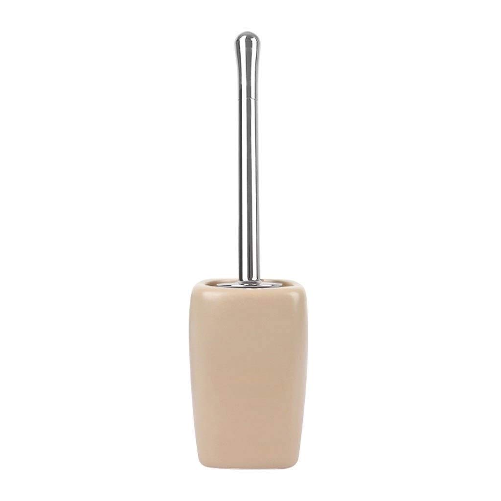 Stainless Steel Toilet Brush Set - Soft Bristles, No Dead Corner - for Bathroom Cleaning