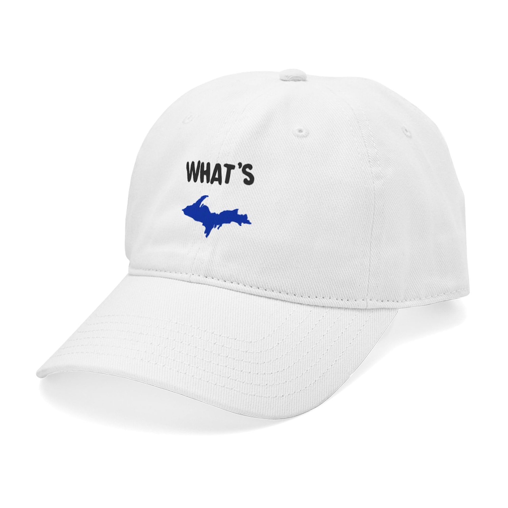 Upper Peninsula Adjustable Baseball Cap - Customizable Unisex Trucker Hat for Outdoor Adventures, Travel & Casual Wear - CafePress