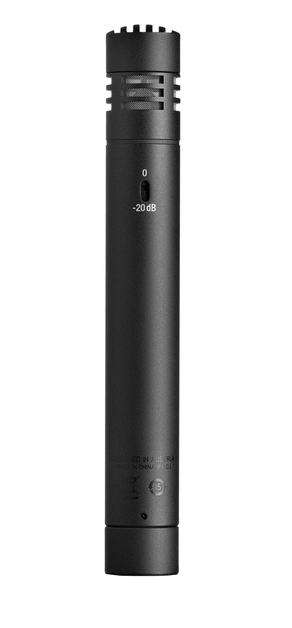 AKG P170 Professional XLR Condenser Microphone for Instruments & Vocals - Studio Recording, Podcasting & Live Performances (Black)