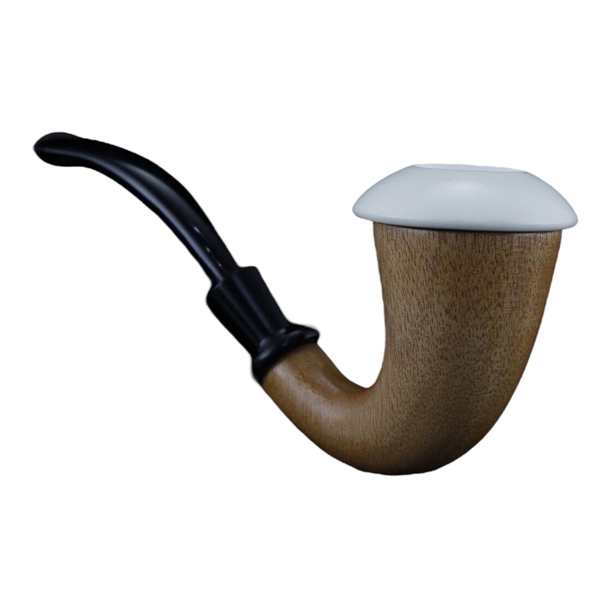Handmade Meerschaum Calabash Pipe - Sherlock Holmes Style Tobacco Pipe with Gift Box | Perfect for Collectors, Pipe Enthusiasts & Vintage Smoking Accessories