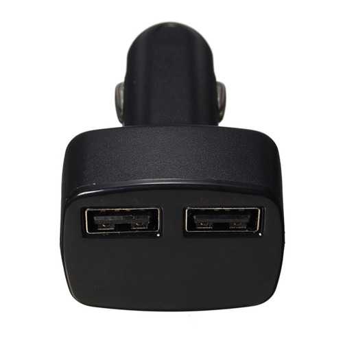 4-in-1 3.1A Fast Dual USB Car Charger Adapter with LED Voltage Tester - Perfect for Road Trips, Travel & Emergency Power in Vehicles