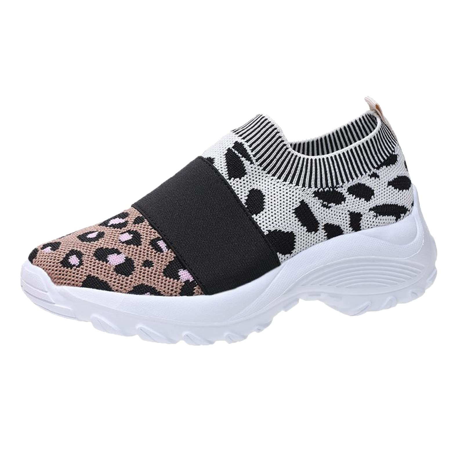 Women's Lightweight Mesh Slip-On Walking Shoes - Breathable Tennis Sneakers for Casual, Athletic, Running & Sports | Perfect for Gym, Workout, Travel & Everyday Wear