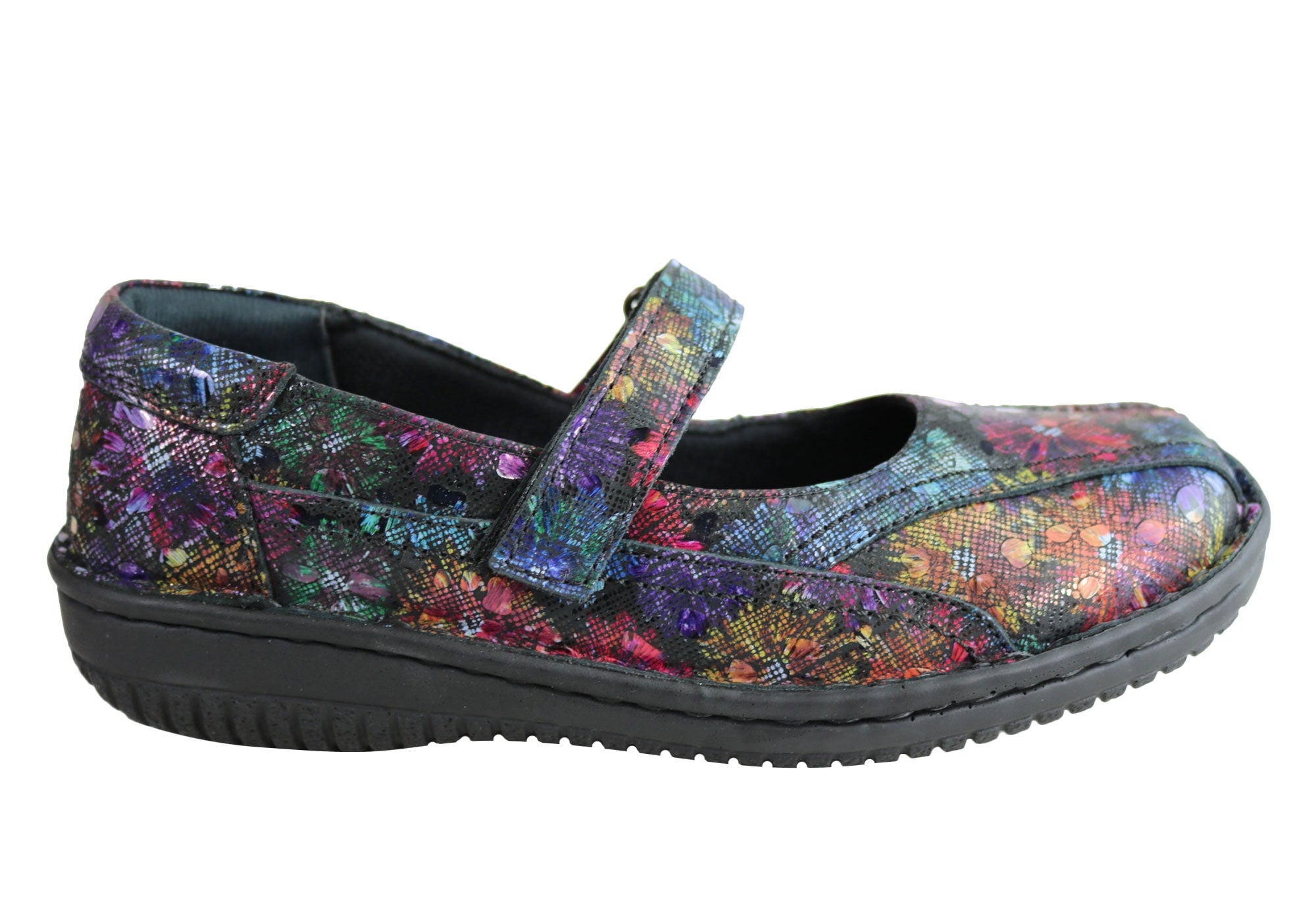 Comfort 341 27 Leather Orthotic Friendly Mary Jane Shoes for Women - Supportive & Stylish Footwear for Work, Walking & Everyday Comfort