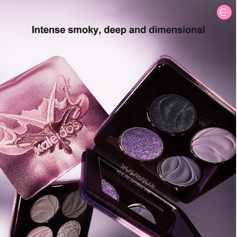 KALEIDOS Enigma Eyeshadow Palette - 12 Highly Pigmented Matte & Shimmer Shades for Stunning Eye Looks | Perfect for Everyday Wear, Party Makeup & Professional Artists