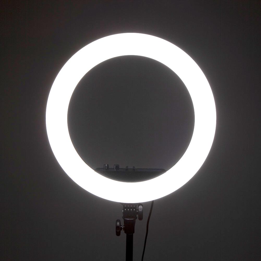 18 LED Pro Ring Light with Spectrum Aurora Diamond Luxe II - Perfect for Makeup, YouTube Videos, Live Streaming & Photography Lighting
