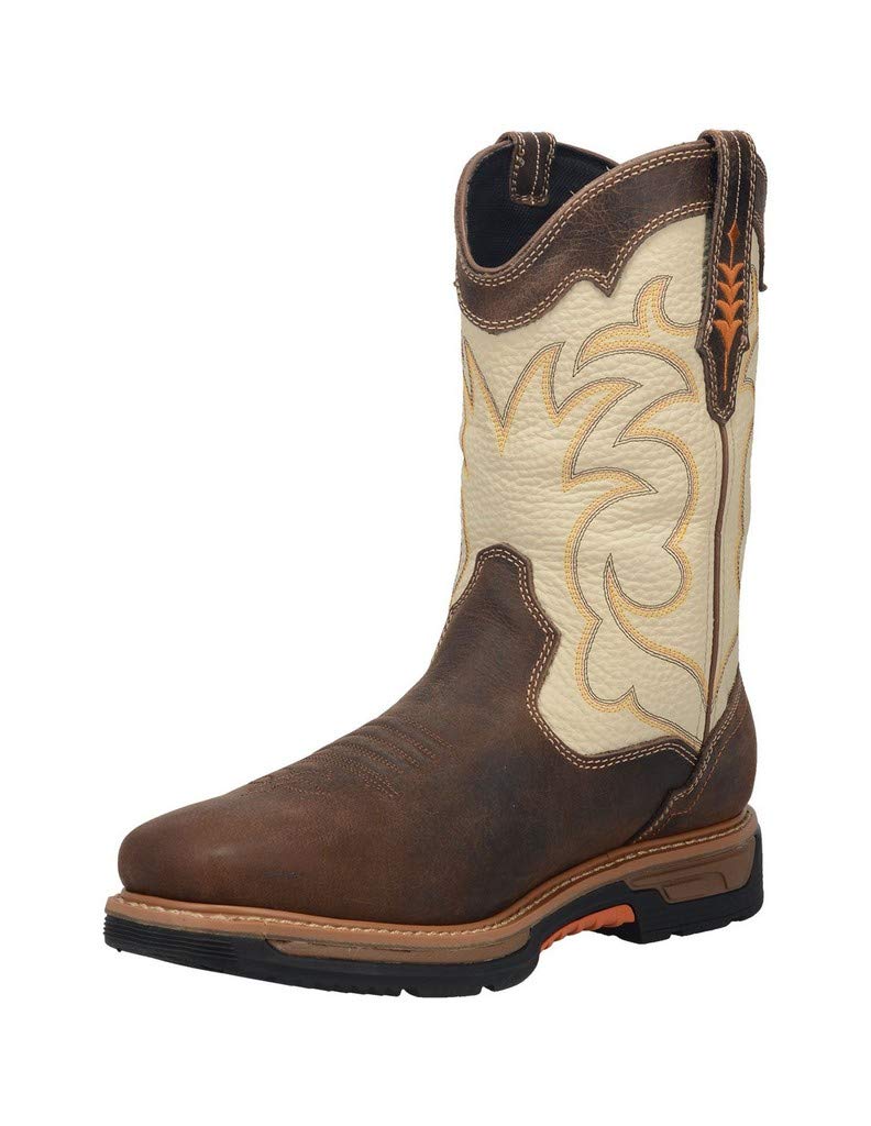 Dan Post Men's Western Boots - Genuine Leather Cowboy Boots for Men | Durable & Comfortable Riding Boots for Country, Rodeo & Casual Wear