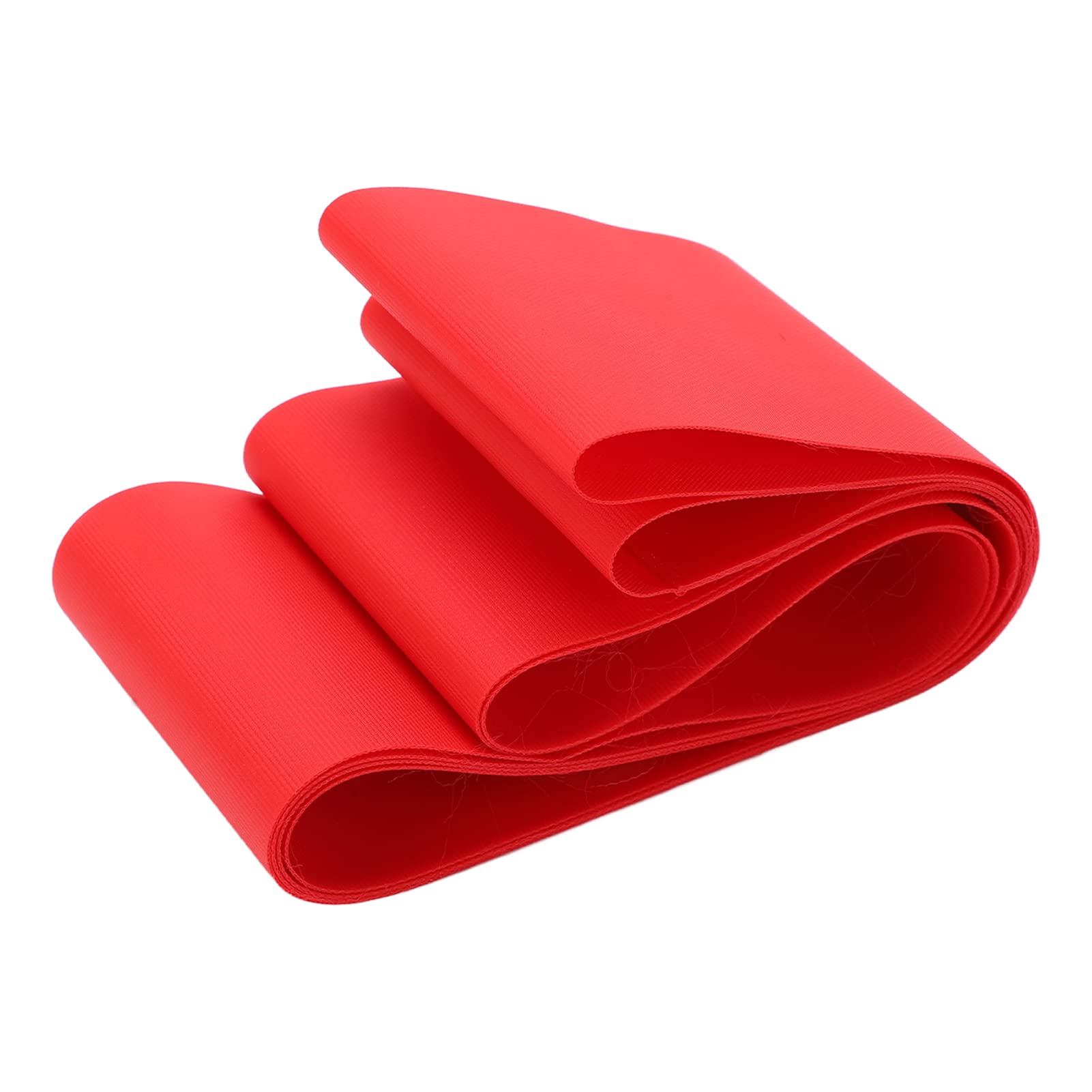 BORDSTRACT 65mm Wide PVC Bicycle Rim Strips - 26 Inch Bike Tire Protective Liner for Mountain, Road & Folding Bikes - Anti-Puncture Inner Tube Cushion (Red) | Perfect for Commuting, Trail Riding & Urban Cycling