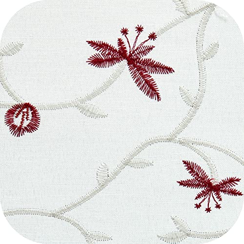 Embroidery | Burgundy