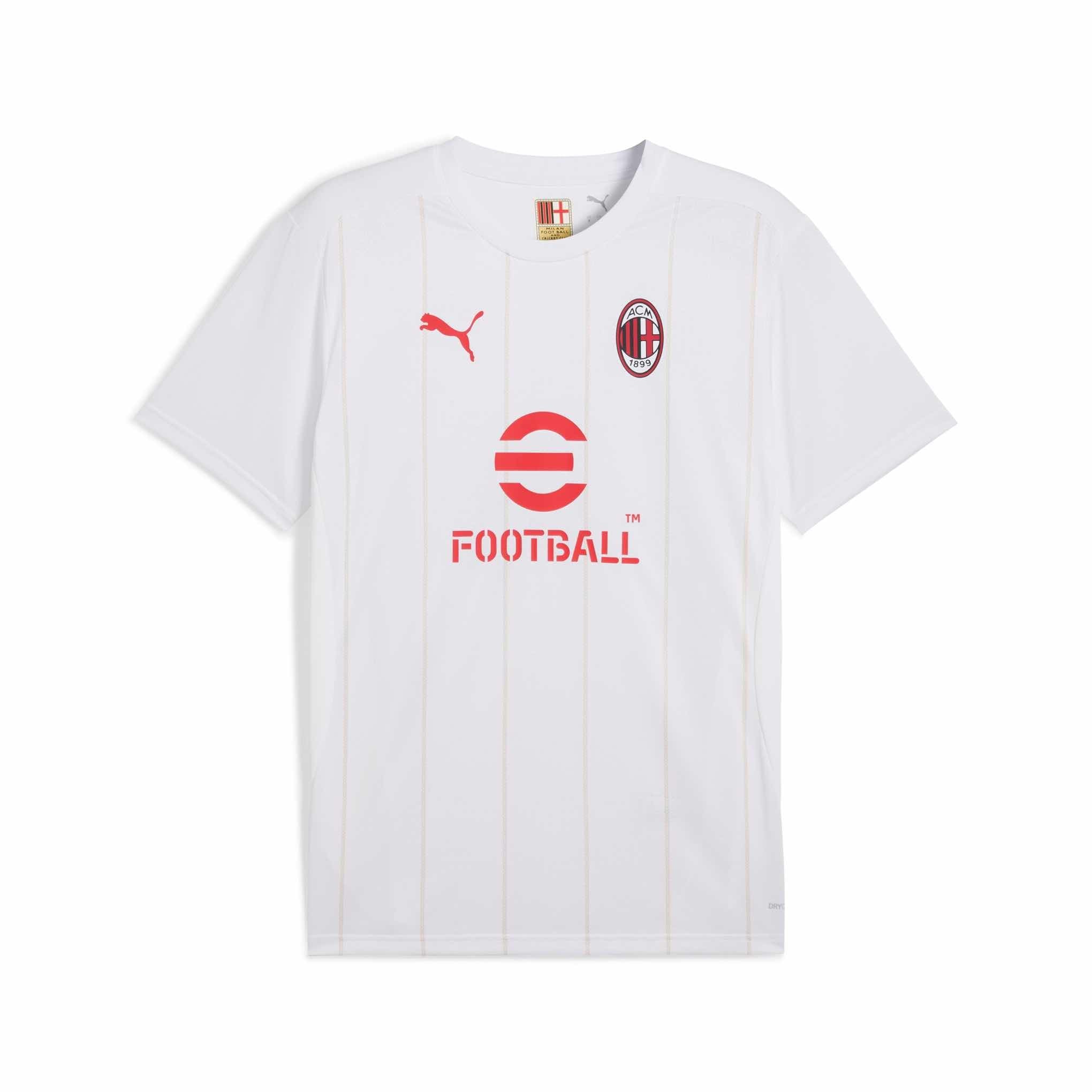 AC Milan Official Pre-Match Jersey 2023 - Authentic Football Soccer Training Shirt for Men - Perfect for Fans, Training & Match Day Warm-Ups