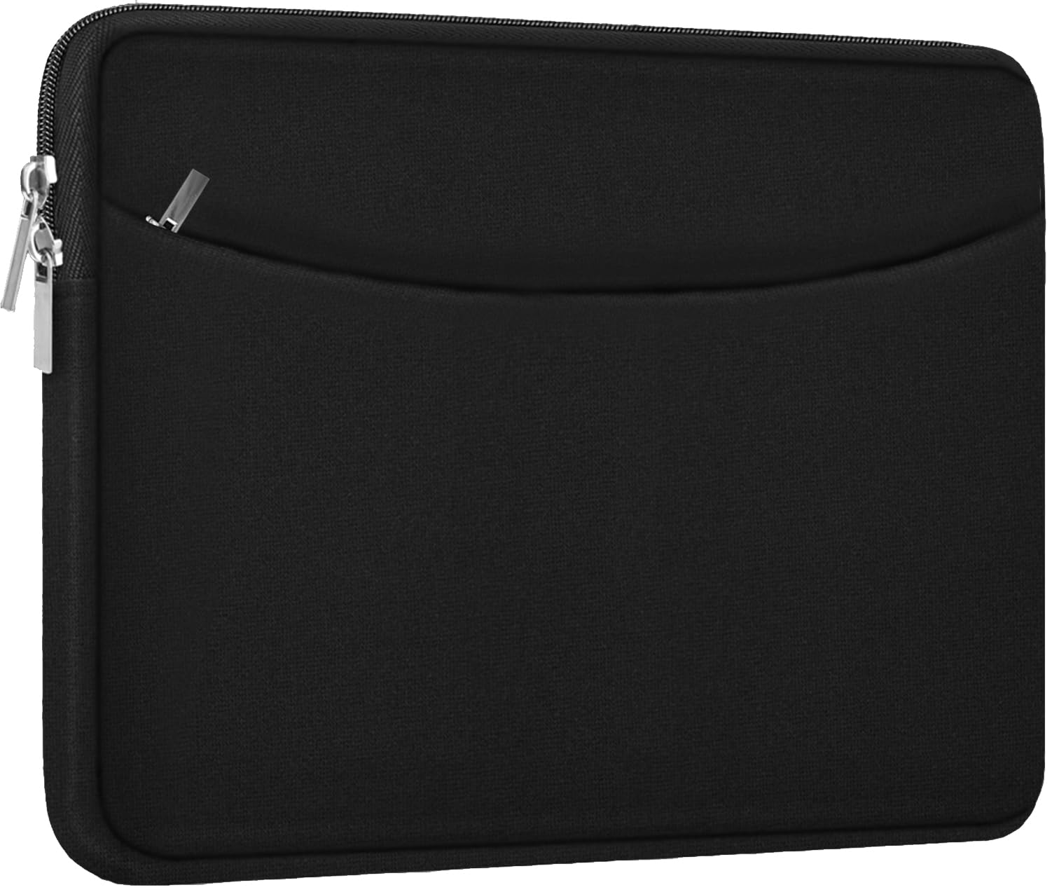 15 Inch Shockproof Laptop Case with Accessory Pocket - Protective Travel Sleeve for MacBook Air, MacBook Pro, HP, Dell, Lenovo - Perfect for Work, School & Travel, Black