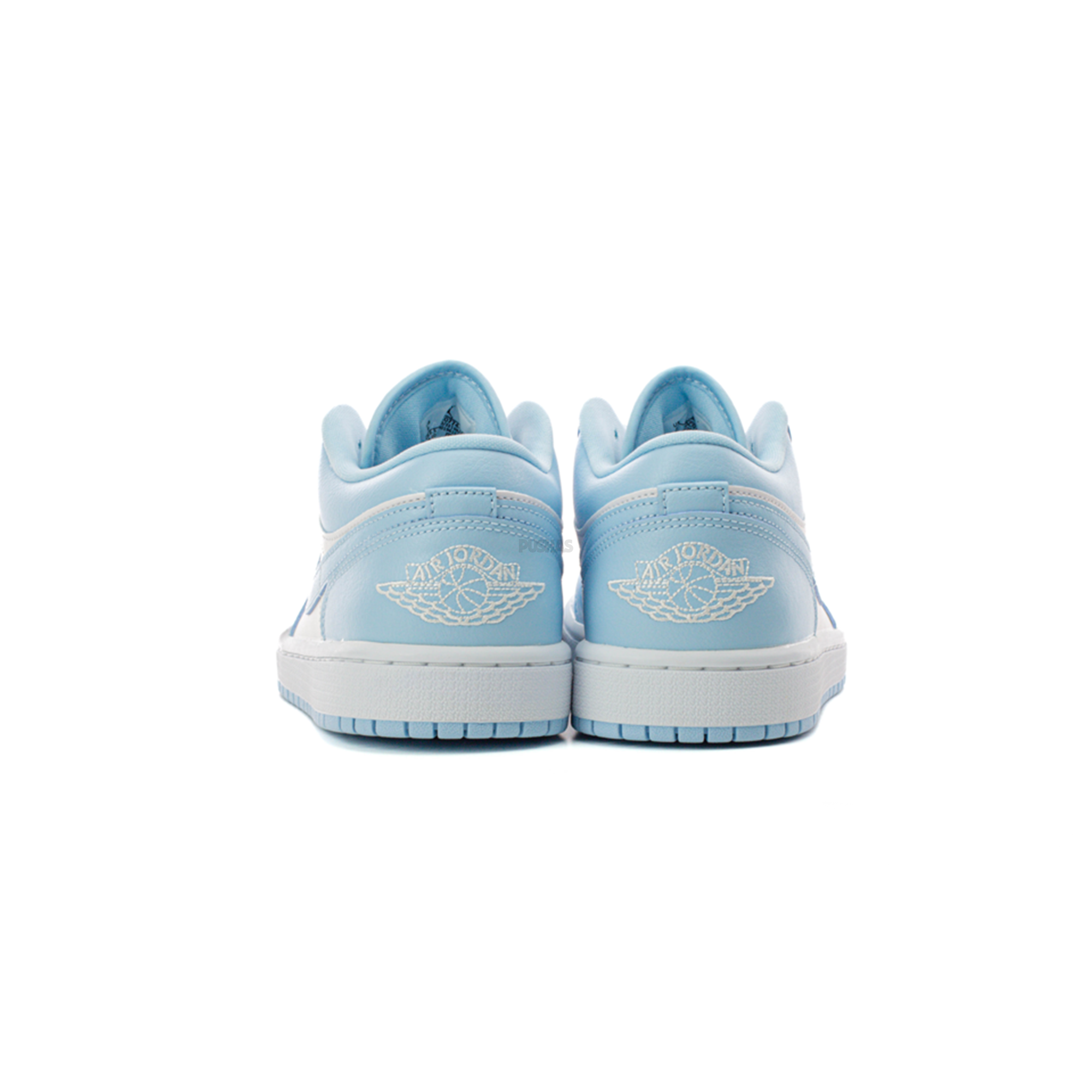 Air Jordan 1 Low 'Ice Blue / Aluminium' Women's Sneakers (2022) - Casual Wear & Street Style Fashion