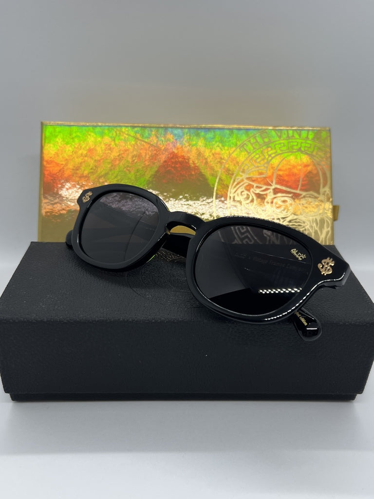 ALEC MONOPOLY X VINTAGE FRAMES Retro Sunglasses - Stylish UV Protection Eyewear for Men & Women | Perfect for Beach, Driving & Outdoor Fashion