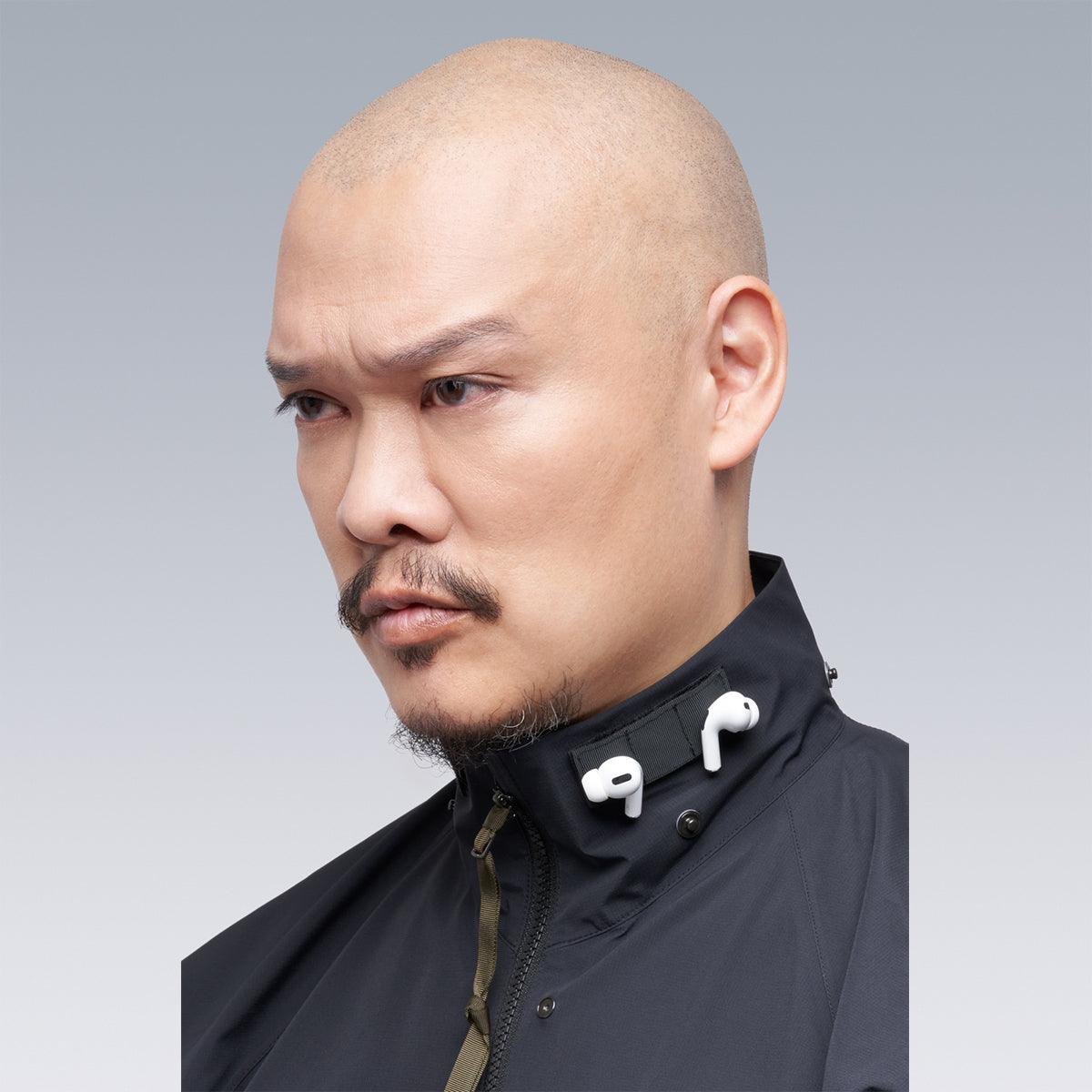 ACRONYM J96-GT Black Waterproof Windproof Jacket - High-Performance Streetwear for Urban Commuting & Outdoor Adventures