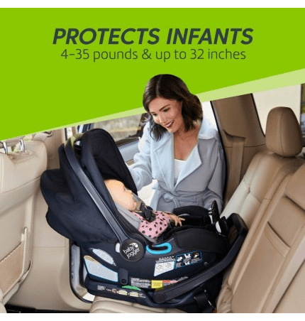 Baby Jogger City Go2 Infant Car Seat - Lightweight & Safe for Newborns to Toddlers - Perfect for Travel, Daily Commutes, and Family Outings