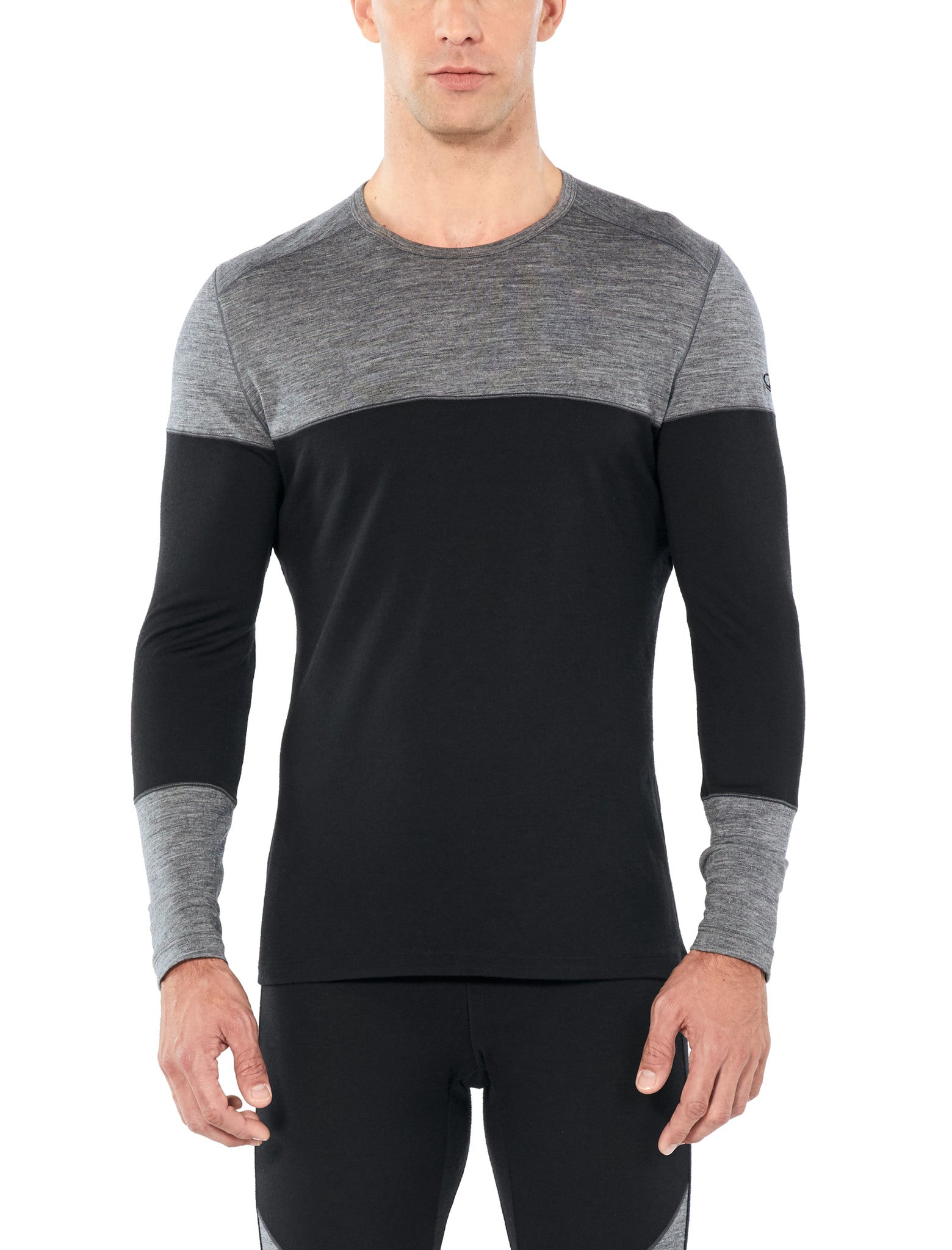 200 Oasis Deluxe LS Crewneck Men's Long Sleeve T-Shirt | Soft Cotton Round Neck Tee for Men | Perfect for Casual Wear, Layering & Everyday Comfort