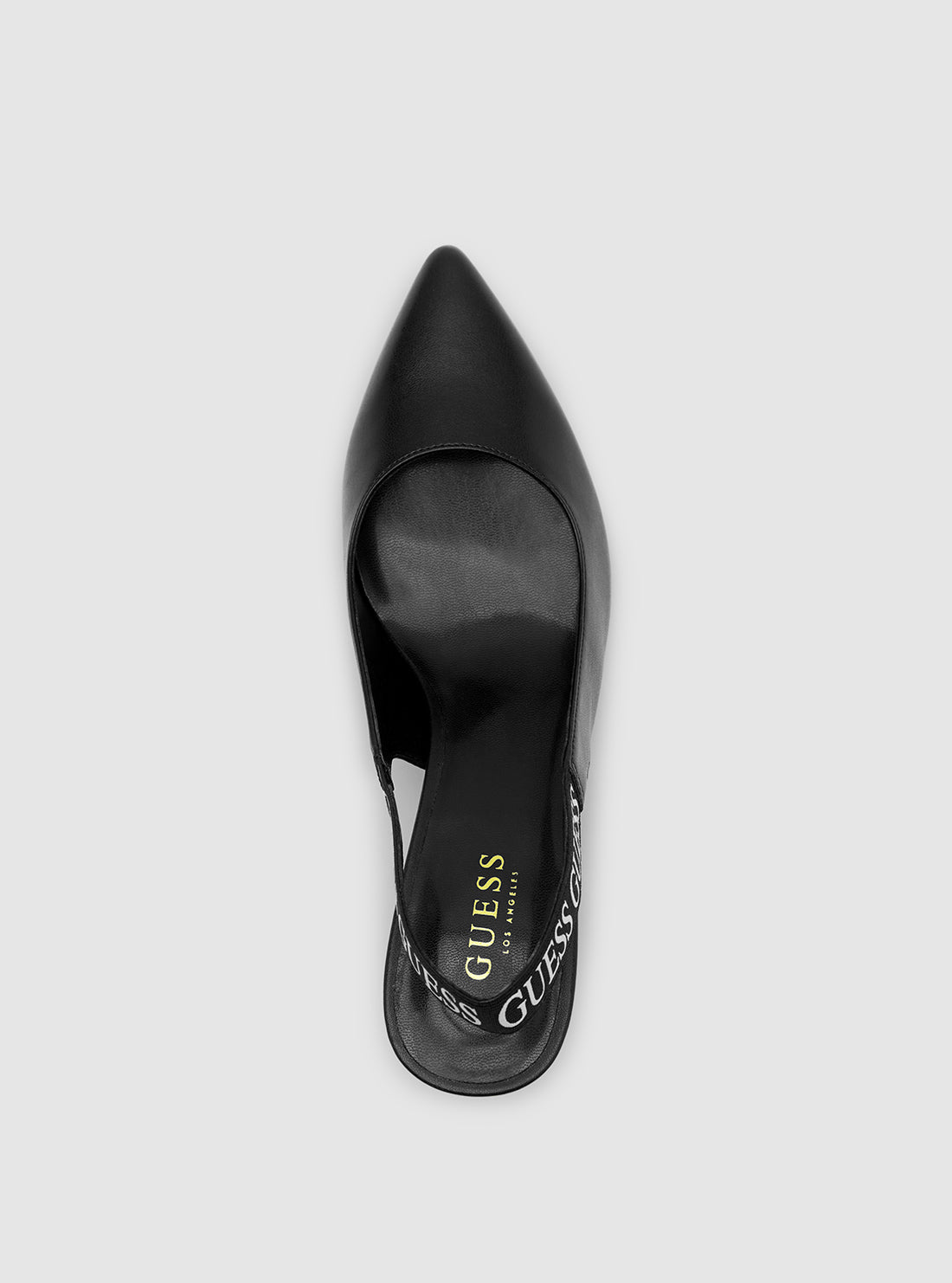 Black Marsey Sling Back Heels - Women's Fashion High Heels for Party, Wedding & Evening Wear - Comfortable Stiletto Pumps for Night Out & Special Occasions
