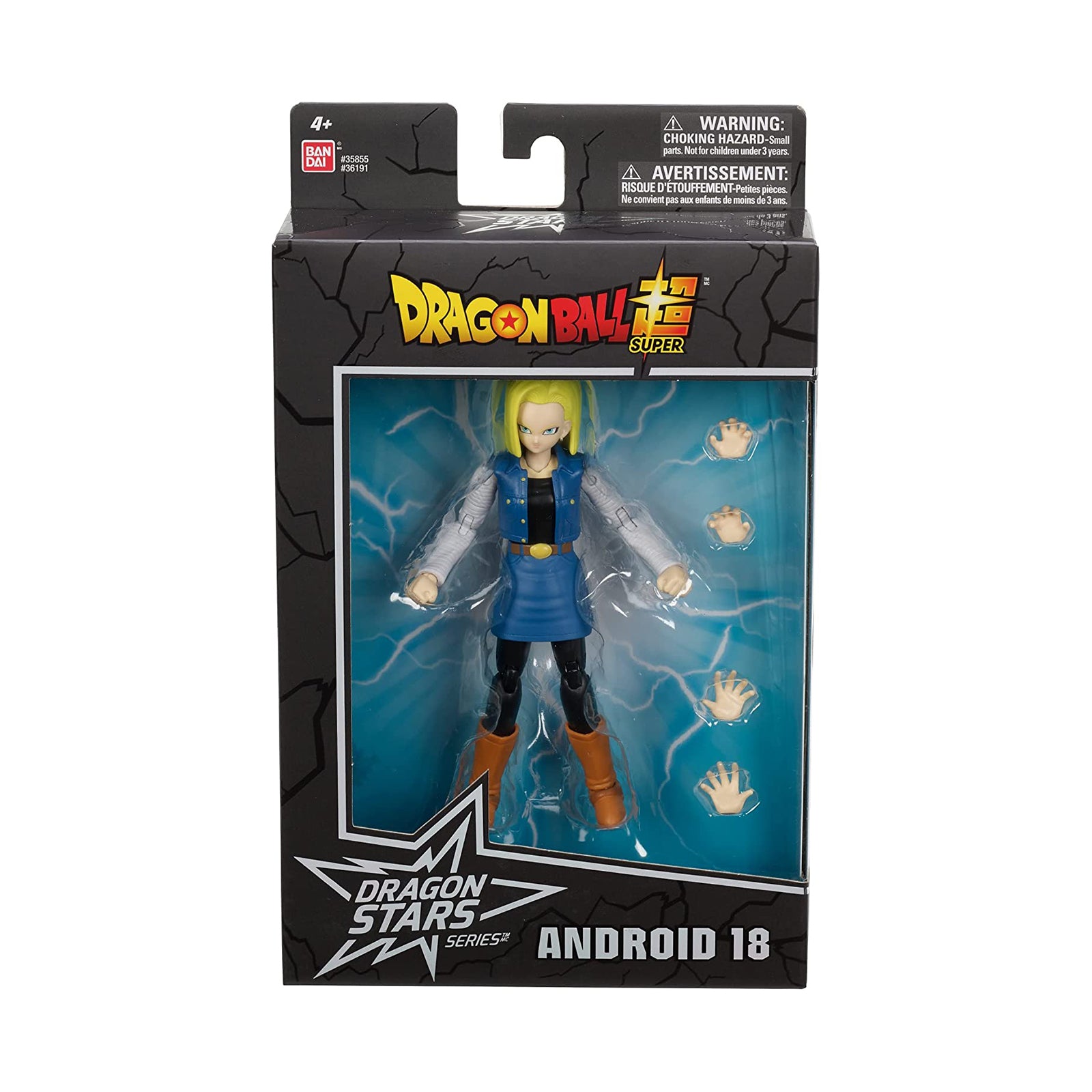 Dragon Ball Super Dragon Stars Android 18 Collectible Action Figure - Anime Toy for Display & Play | Perfect for Fans, Collectors & Gift Giving