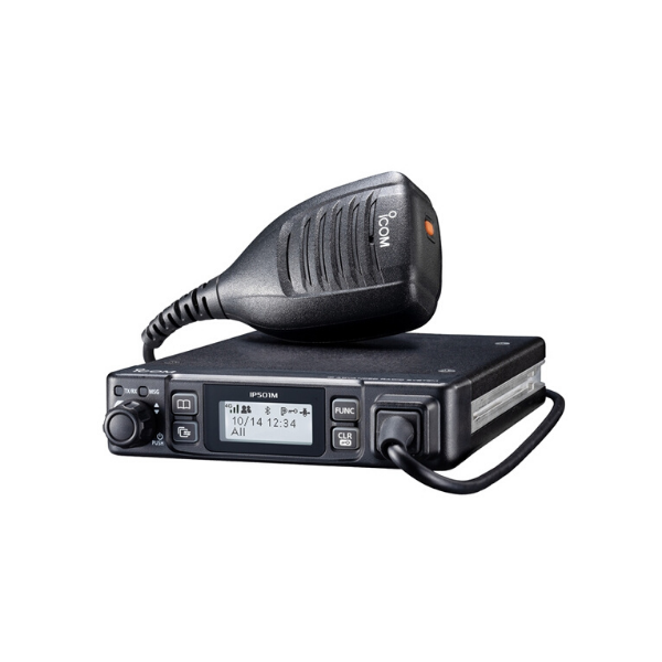 ICOM IP501M 4G/LTE Two-Way Radio - Long Range Communication for Outdoor Adventures, Emergency Response & Business Operations