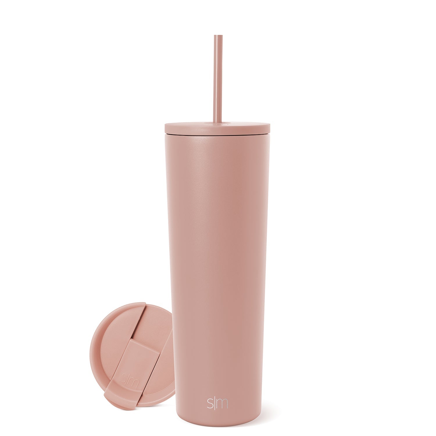 28Oz Classic Tumbler with Lid and Straw - Insulated Stainless Steel Travel Mug for Hot & Cold Drinks - Perfect for Coffee, Tea, Water, Smoothies - Ideal for Office, Gym, Camping and Outdoor Activities