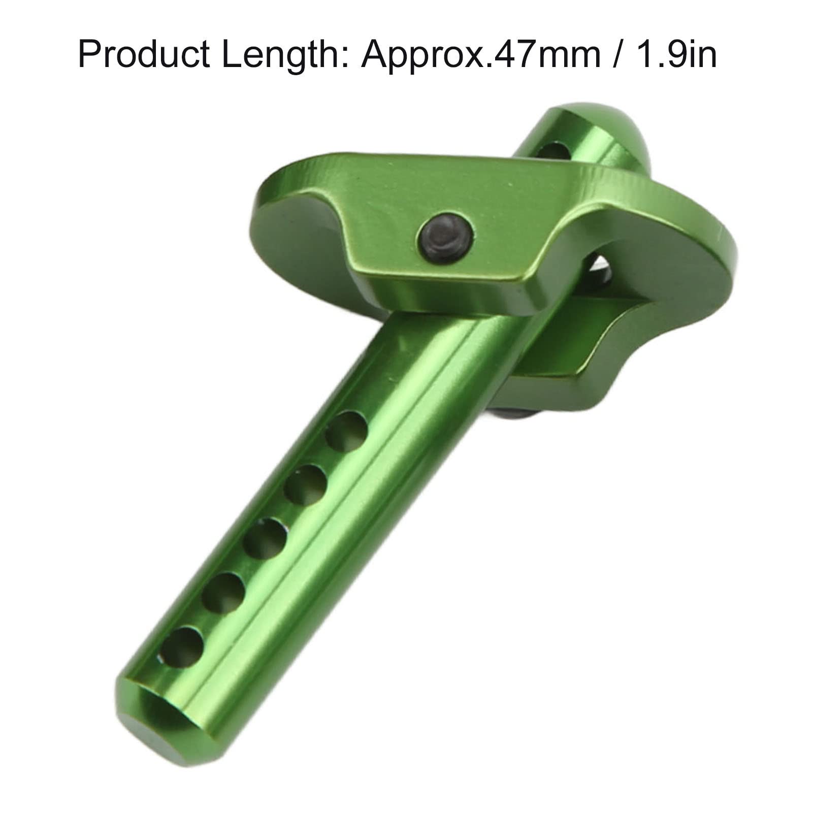 EXCLUZO Adjustable Height Aluminum Alloy Body Pillar with Positioning Holes - Perfect for Car Repair, Vehicle Customization & Off-Road Modifications