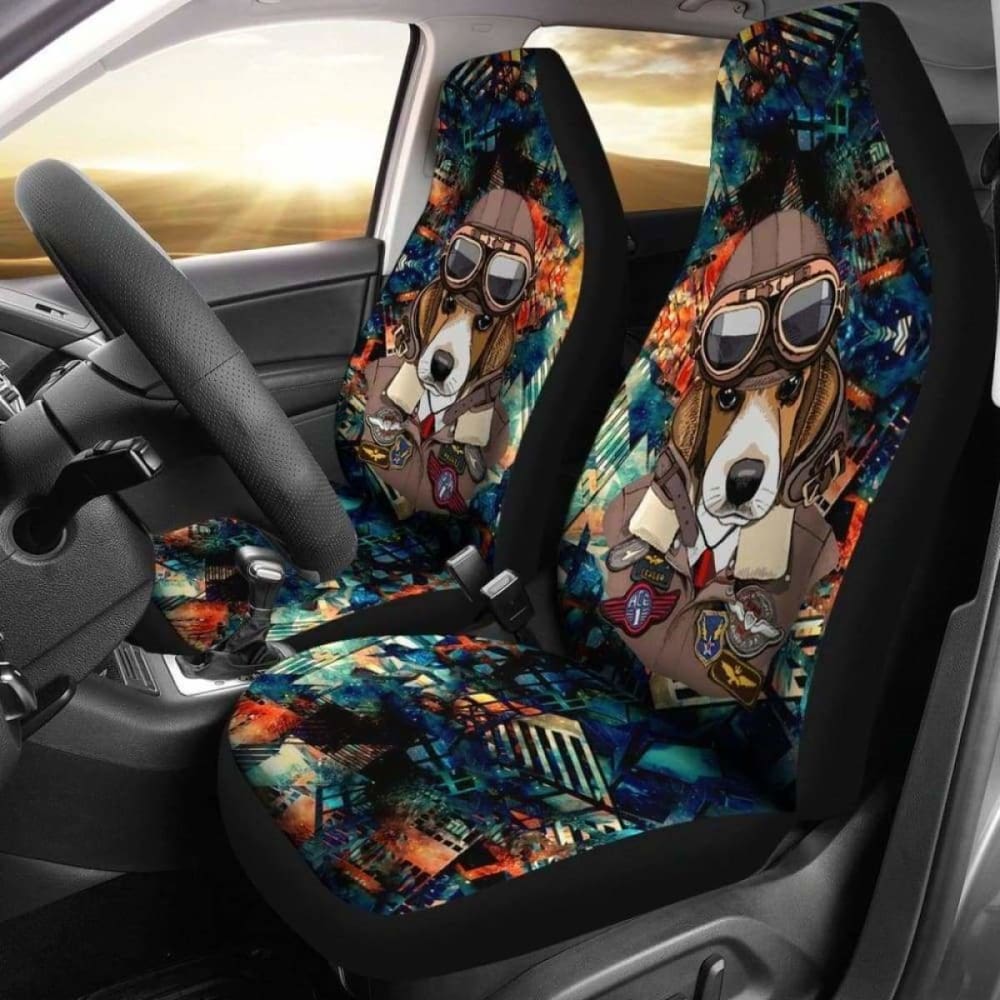 Premium Beagle Car Seat Covers for Dogs - Universal Fit 30