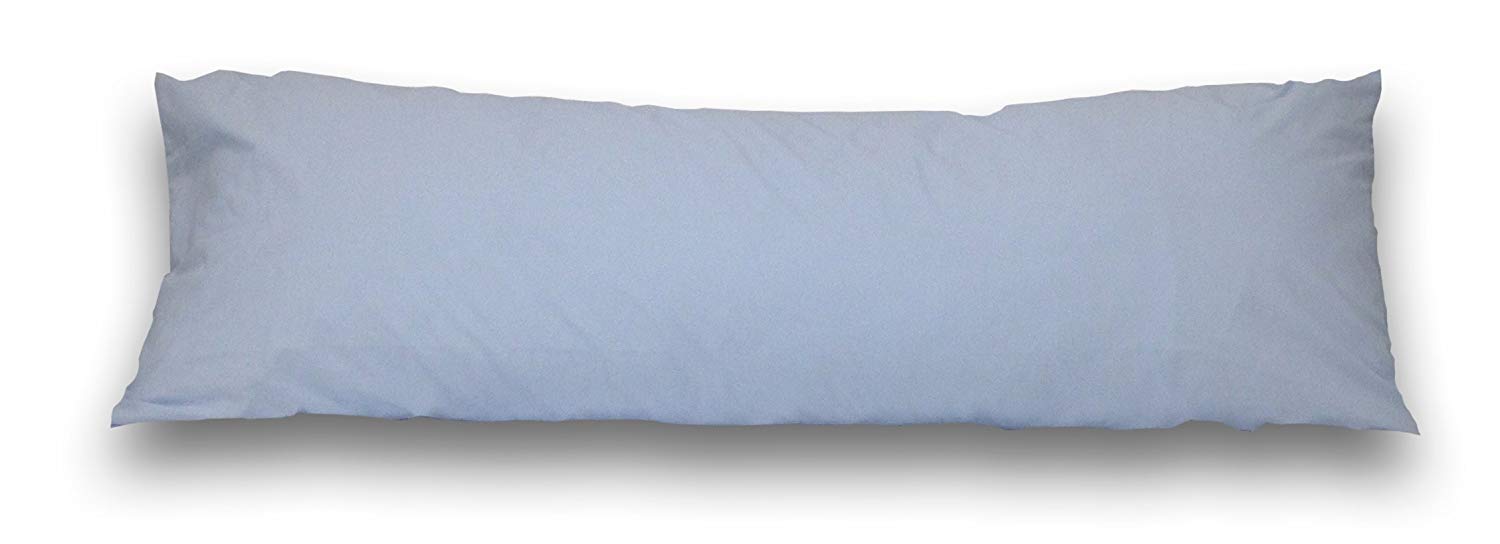 Premium Cotton & Polyester Body Pillow Cover - Soft, Breathable & Durable - Perfect for Bed, Couch & Travel Use