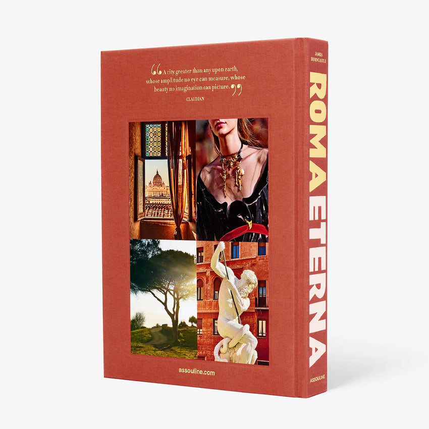 Assouline Roma Eterna Luxury Coffee Table Book - Italian Art & History Photography Collection for Home Decor & Gift Giving