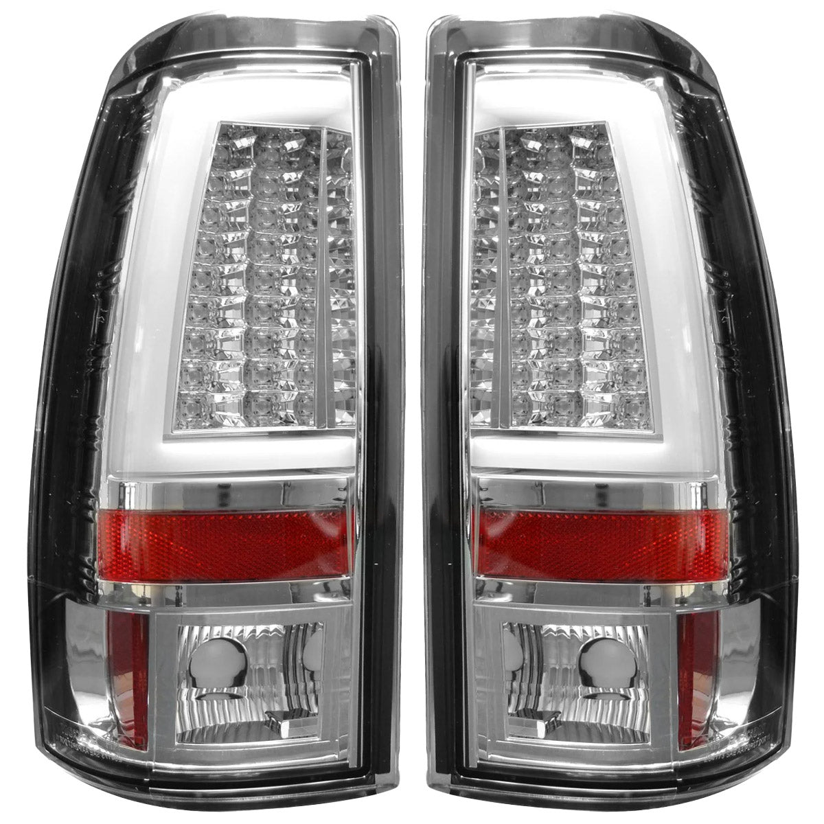 Ultra Bright OLED Tail Lights for Chevy Silverado & GMC Sierra 1999-2007 - Multiple Lens Design - Perfect for Night Driving & Enhanced Safety