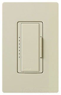 1-Pole Dimmer Switch with Light Almond Finish - Perfect for Bedroom, Living Room, and Home Lighting Control