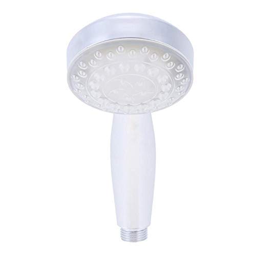 LED Shower Head with 7 Color Changing Lights - No Battery Needed Automatic Waterfall Shower Head for Bathroom - Perfect for Spa-Like Relaxation, Kids' Bath Time & Mood Lighting