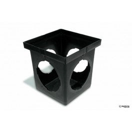 NDS 900 4 9x9 Catch Basins with 4 Openings - Heavy Duty Stormwater Drainage Solution for Residential & Commercial Landscapes