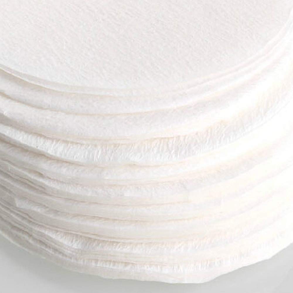 100 Pcs 60mm Coffee Paper Filters - Compatible with Drip Coffee Makers, Pour Over & Cone Brewers - Biodegradable & Unbleached for Eco-Friendly Home & Office Coffee Brewing