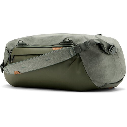 Peak Design Travel Duffel Bag 50L - Lightweight Waterproof Duffel for Travel, Gym & Outdoor Adventures (Sage Green) - Perfect for Weekend Trips, Hiking & Sports Gear Storage