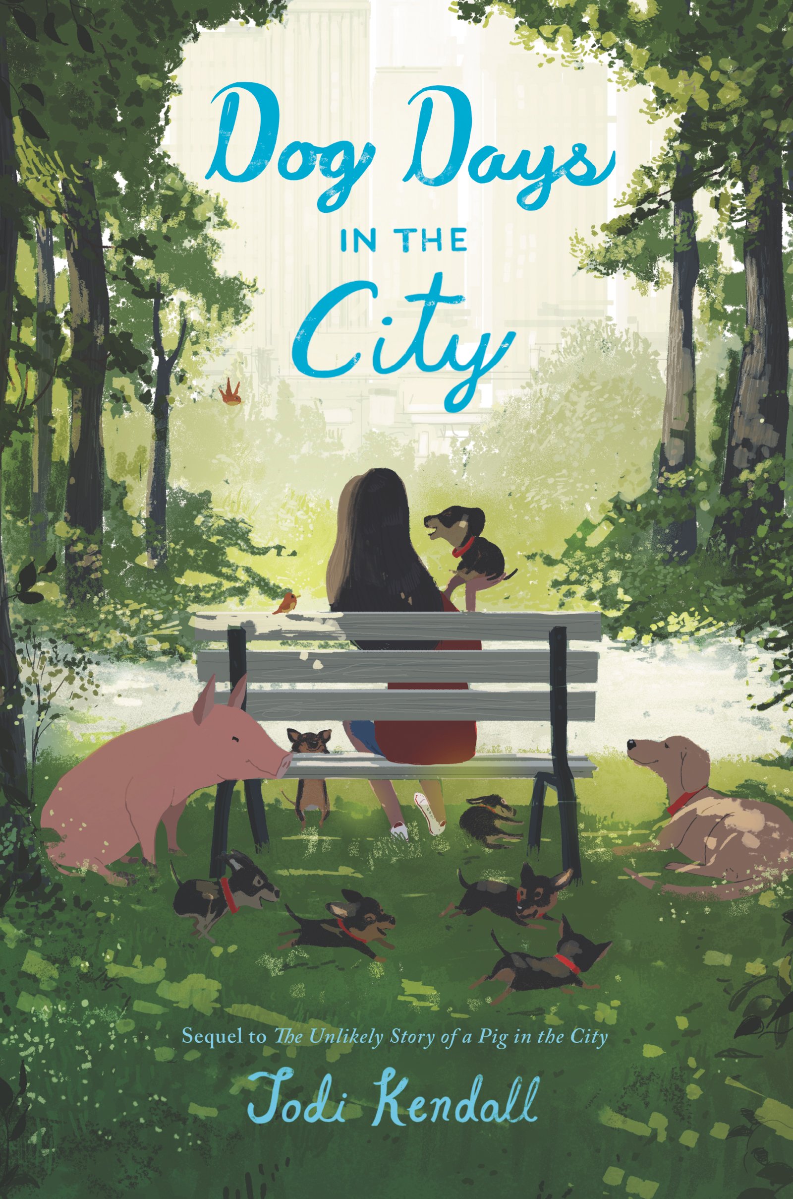 Dog Days in the City - Urban Pet Adventure Book for Dog Lovers | Perfect for Reading at Parks, Cafes & Home Relaxation