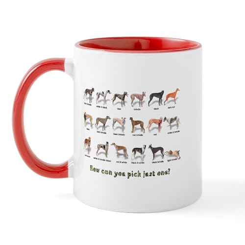 White/Red Inside - Greyhound Colors Mug