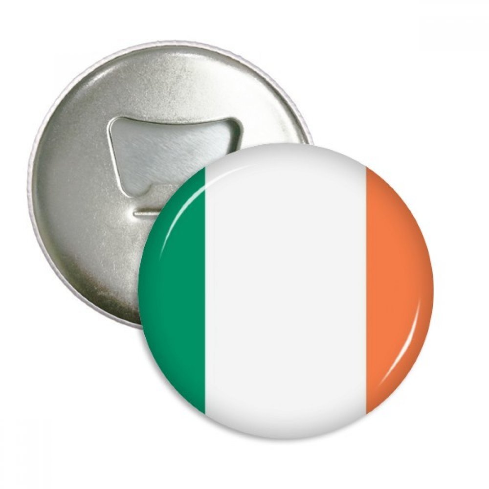 Ireland National Flag Bottle Opener & Fridge Magnet - European Country Souvenir, Multifunctional Badge for Home Bar, Kitchen, Travel & Gifts