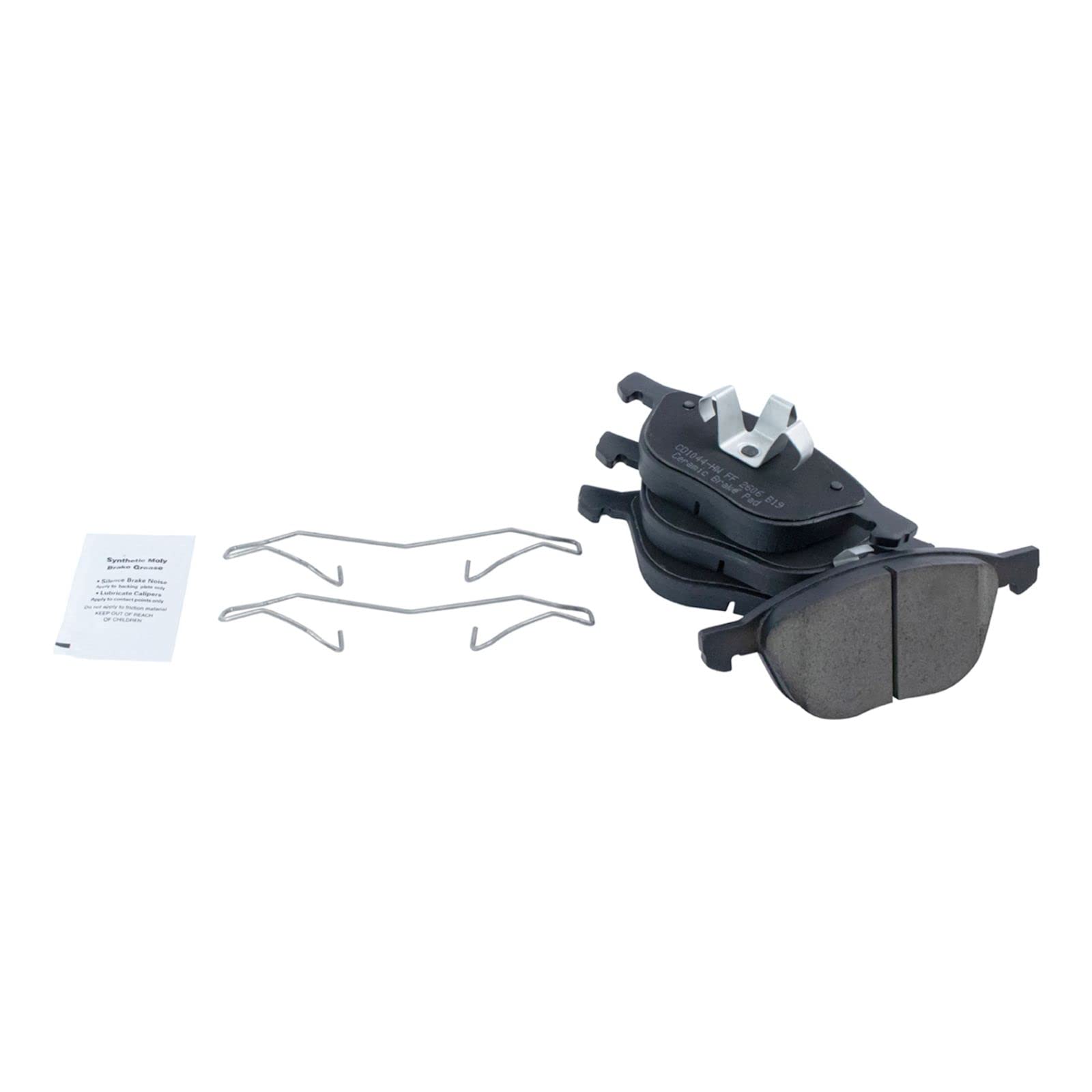 High-Performance Front Brake Pad & Rotor Kit - Ceramic Brake Pads & Rotors for 2005-2007 Ford Focus - Perfect for City Driving & Highway Commuting