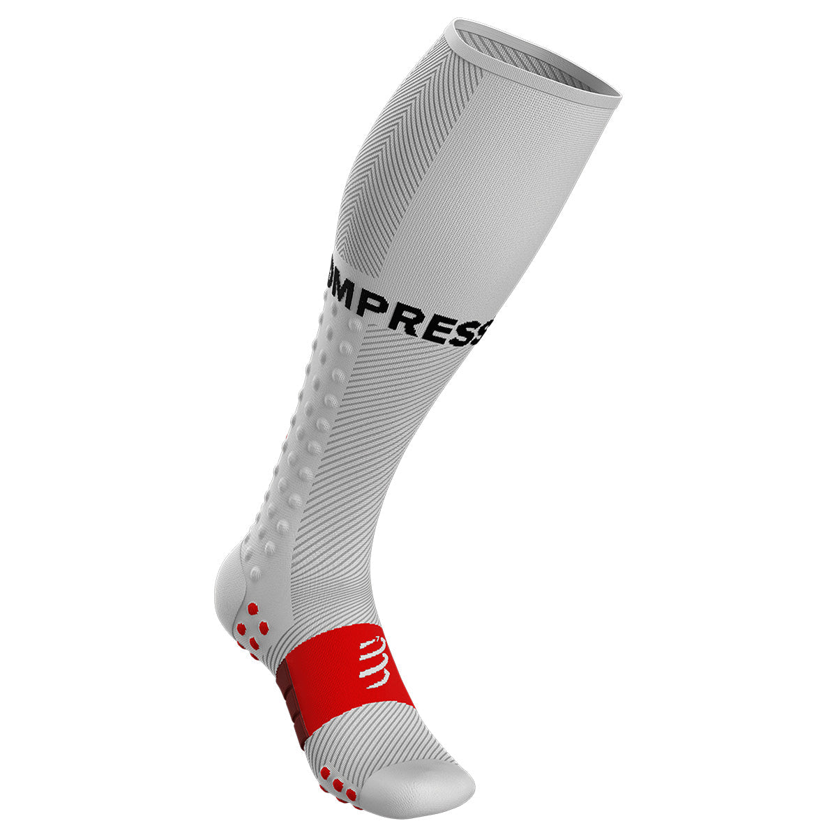 Compressport Full Run Socks - Performance Running Socks for Men & Women - Breathable & Supportive Athletic Socks for Marathon, Training & Sports - Ideal for Runners, Athletes & Fitness Enthusiasts