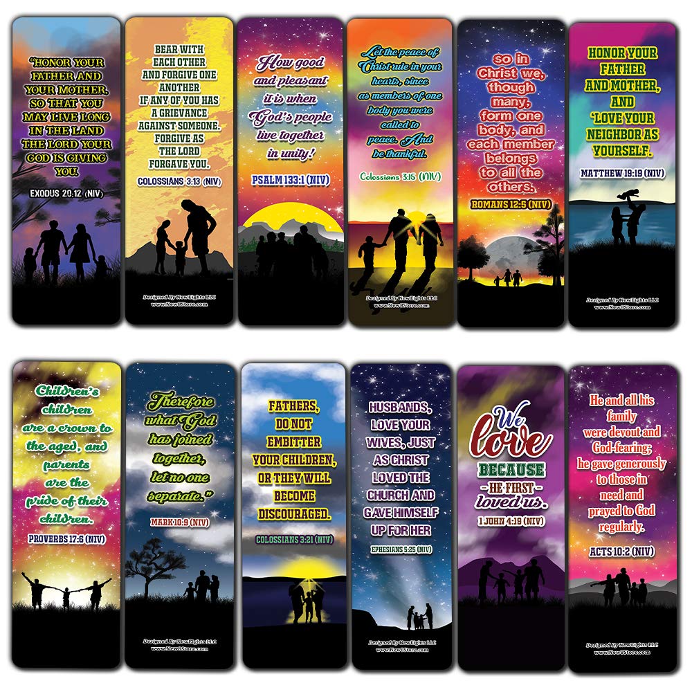 Inspirational Bible Verse Bookmarks - 60 Pack for Church & Sunday School - Perfect for Christian Gifts & Rewards