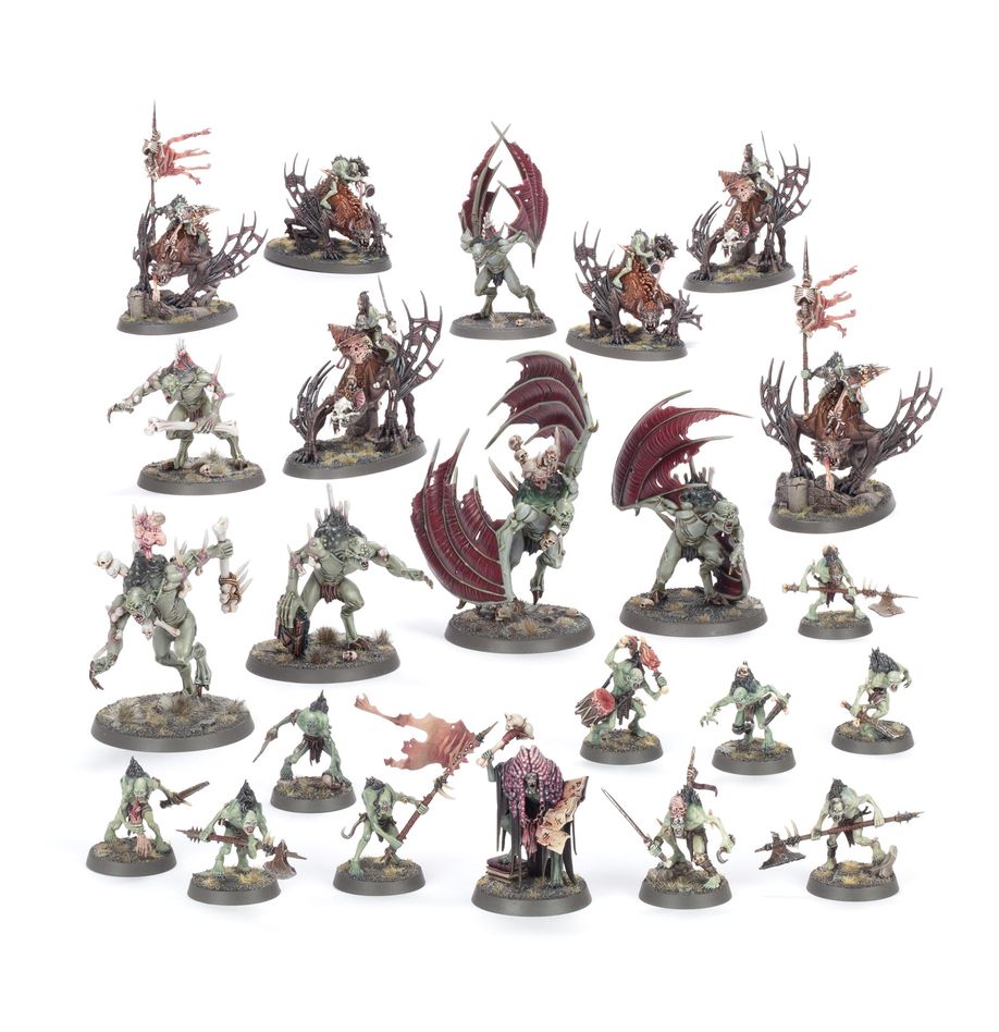 Age of Sigmar Flesh Eater Courts Battleforce: Charnelgrand Jury - Complete Miniature Army Set for Warhammer Tabletop Battles and Fantasy Wargaming